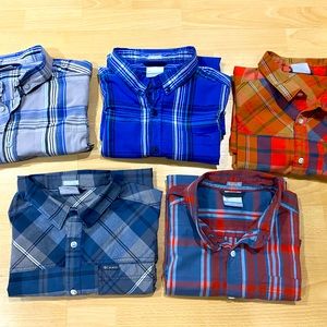 5 Columbia Shirt Bundle